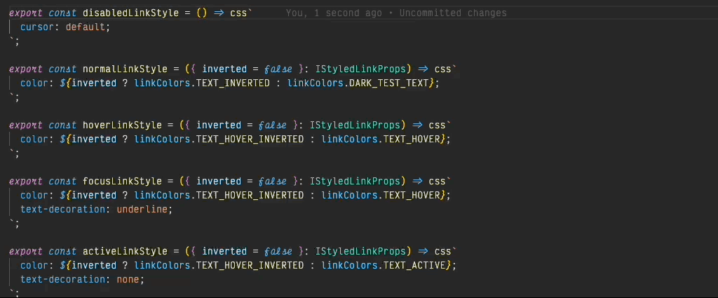 Demo of claptrap color token support